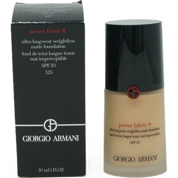Giorgio Armani Matující make-up Power Fabric + Ultra Longwear Weightless Matte Foundation 3.25 30 ml