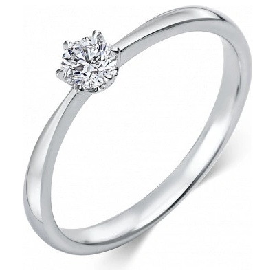 Sofia Diamonds zlatý zásnubný prsteň s diamantom DIA1C478W4