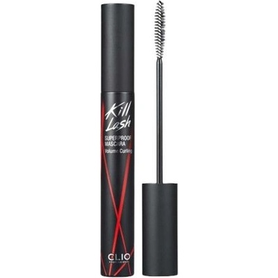 Clio Kill Lash Superproof Mascara Zhušťující a natáčecí řasenka Řasenka Sharp Curl 7 g