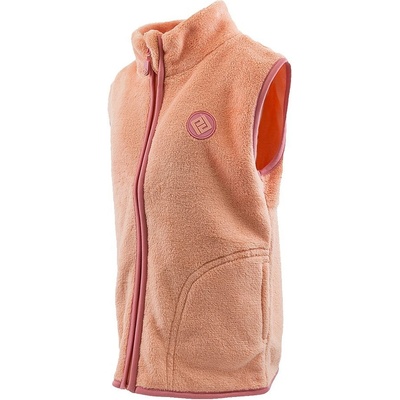 Pidilidi vesta dívčí chlupatá PD1094 oranžová – Zboží Mobilmania