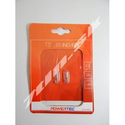 M-Tech Standard T5 W2x4,6d 12V 1,2W
