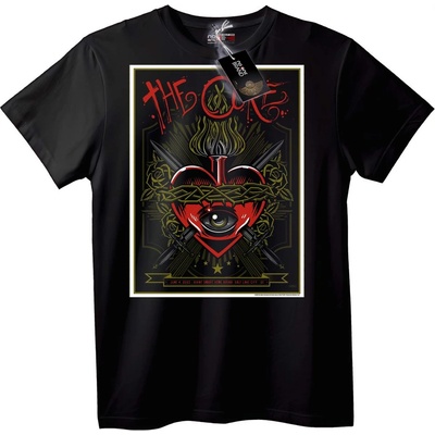 NOONEBRAND Тениска The ONS Сърце с Очи - XS, Black