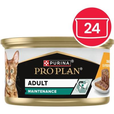 PRO PLAN Adult Maintenance пастет за възрастни котки с пиле 24 x 85 g