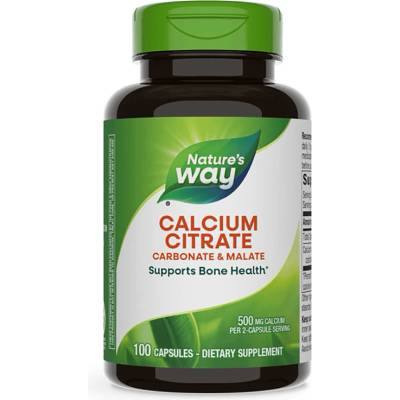 Nature's Way Calcium Citrate, 100 капсули, Nature's Way