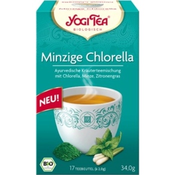Yogi Tee Ментова хлорела Bio - 34 г
