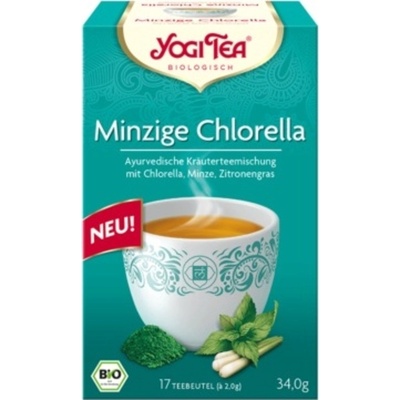 Yogi Tee Ментова хлорела Bio - 34 г