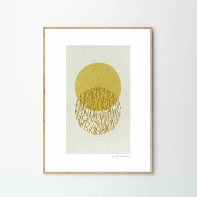 Moikka Plagát Long Sun by Emma Lawrenson A4 (21x27cm)