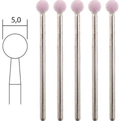 Proxxon 28772 Stopkové brousky kulové korund koule 5 mm 5ks – Zboží Dáma