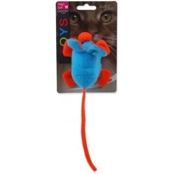 Magic Cat hračka myška chrastící s catnipem mix 22,5 cm