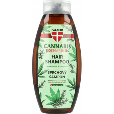 Konopný šampón Palacio Cannabis s rozmarínom 500 ml