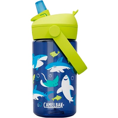 CamelBak Детска бутилка за вода Camelbak Kid's Thrive Flip Straw Water bottle - Sharks & Rays - размер 400 ml (533-2161-0811)