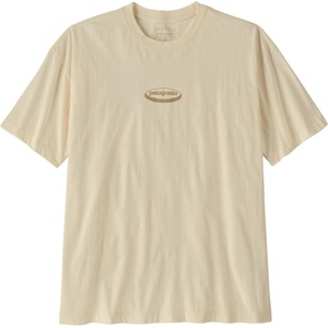Patagonia Дамска тениска Patagonia Women's 95 Oval Logo Oversized T-Shirt - Undyed Natural (916-6148-0313)
