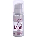 Lirene City Matt matující fluidní make-up s vyhlazujícím efektem 208 Toffee 16 h with Vitamin E and C 30 ml
