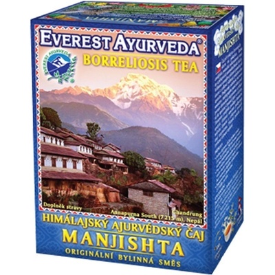 Everest Ayurveda Čaj bylinný MANJISHTA Virové infekce klíště a borelióza 100 g