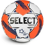 Select Хандбална топка Select Ultimate EHF Шампионска лига Replica V25 бяло/червено, размер 1