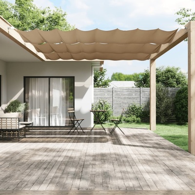 vidaXL Vertikální markýza taupe 140 x 800 cm oxfordská látka