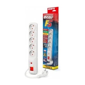 HSK Data Surge protector Acar F5 3m white