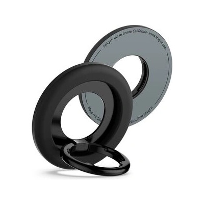 Spigen Nano Pop silikonový držák na telefon s MagSafe a prstenem - Black Sesame – Zboží Mobilmania