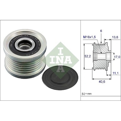 Předstihová spojka Schaeffler INA 535 0044 10 IN 535004410