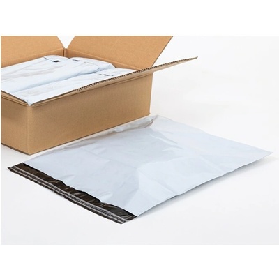 Plastová obálka 450x550 mm | 4XL, bílá - malá paleta 6000 ks