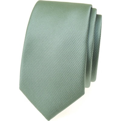 Avantgard Kravata Slim Lux 571-22380 zelená