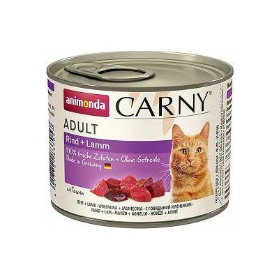 Animonda Cat Carny Adult вкус: говеждо и агнешко 200 г