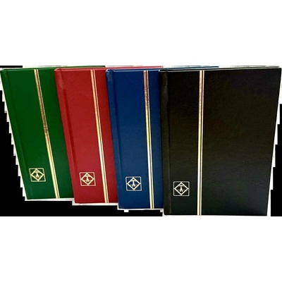 Leuchtturm Zásobník na známky 115x158 mm, 16 bílých stránek modrý