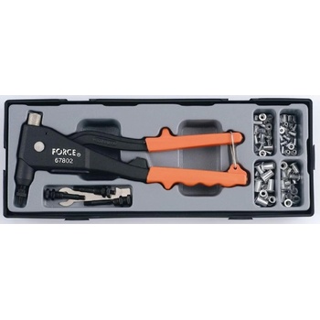 Force Нитачка за гайки с консумативи Force 5861, JN67134 - M3, M4, M5, M6 - 280 mm, 86 броя (JN67134)