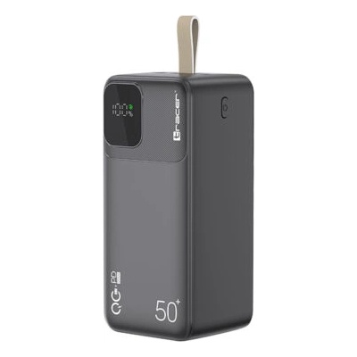 Tracer PRIME-V5, 50 000 mAh, QC 22.5W, PD 20W, USB Type-C, Черен, Преносима батерия (TRABAT47825)
