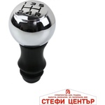 Paolo Топка за скоростен лост съвместима с Peugeot / Citroen - 5 скорости - хром (58400) - steficenter