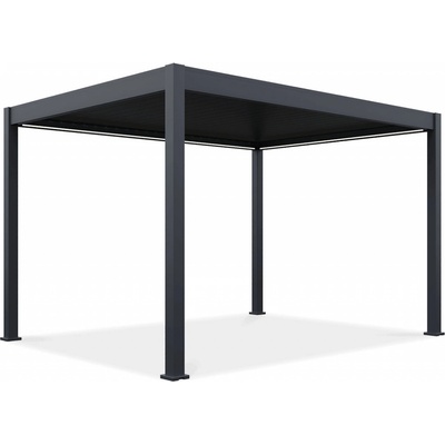 Gutroof ELEGANCE AUTOMATIC 3x4 automatická pergola s LED osvětlením Antracit