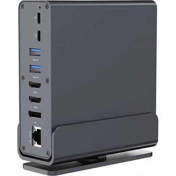 Gembird A-CF-COMBO15-01 USB Type-CF 15-in-1 многопортов адаптер Space Grey (A-CF-COMBO15-01)
