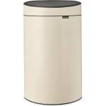 Brabantia Кош за смет Brabantia Touch Bin New 40L, Soft Beige (1005543) - topmall