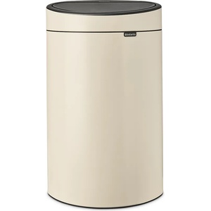 Brabantia Кош за смет Brabantia Touch Bin New 40L, Soft Beige (1005543) - topmall