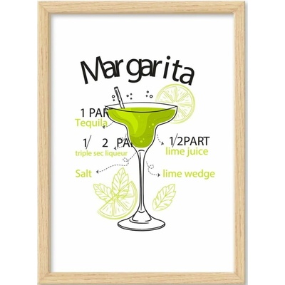 Wallity Margarita obraz světlá/zelená/bílá