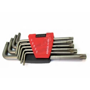 FORCE Шестограми Г-образни torx удължени (Т6-Т60) комплект 15 бр. jn67821 force (jn67821)