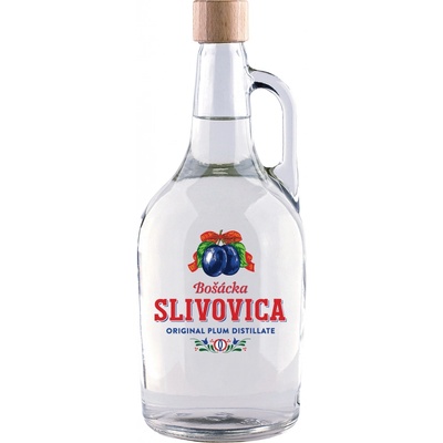 Bošácka Slivovica 52% 1,75 l (čistá fľaša)