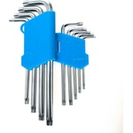 Tagred Torx l-тип шестограмни ключове с t10 до t50 гнезда, 9 бр. ta1045 (ta1045)