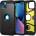 Spigen Tough Armor Case - хибриден кейс с най-висока степен на защита за iPhone 13 (тъмносив)