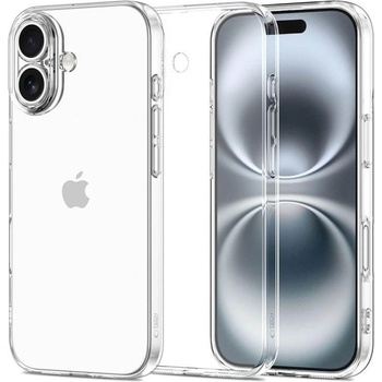 Tech-Protect Калъф за iPhone 17, Tech-Protect FlexAir Clear Case, Прозрачен (5906302319374)