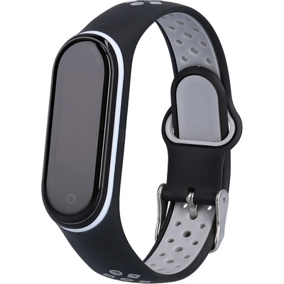 Xiaomi EF náhradní náramek pro Mi Band 3/4 šedo-černá MBCZ-X312 – Zboží Živě