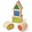 Plan Toys - Дървена игра за сортиране - Геометрични форми (5391)