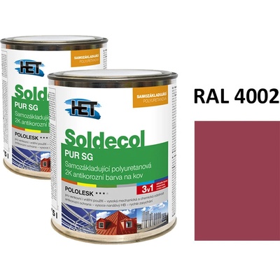 Soldecol PUR SG 0,75L RAL 4002