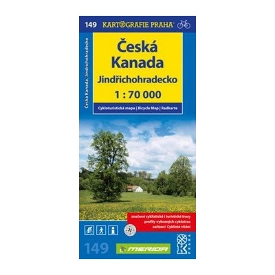 Česká Kanada Jindřichohradecko 1:70 000