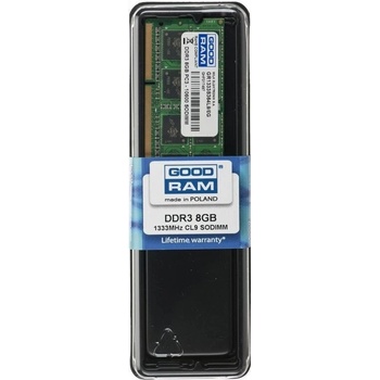 GOODRAM DDR3 8GB 1333MHz CL9 GR1333S364L9/8G