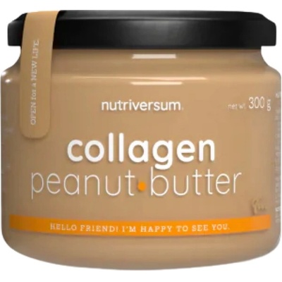 Nutriversum Collagen Peanut Butter [300 грама] Натурален