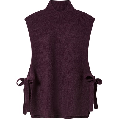 esmara Dámský pletený svetr bez rukávů lila fialová – Zboží Dáma