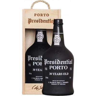 C. da Silva (Vinhos) S.A. Porto Presidential Tawny 30y 20% 0,75 l (dřevěná kazeta)