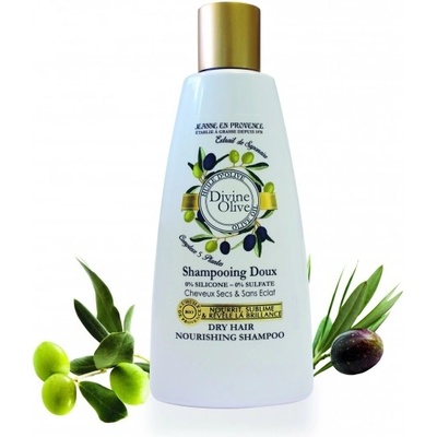 Jeanne en Provence výživující šampon na suché vlasy Oliva 250 ml