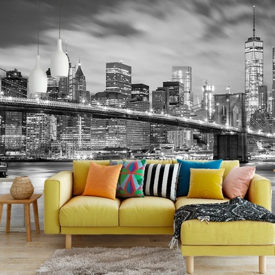 Art Gift Decor Фототапет - Черно-бял Ню Йорк